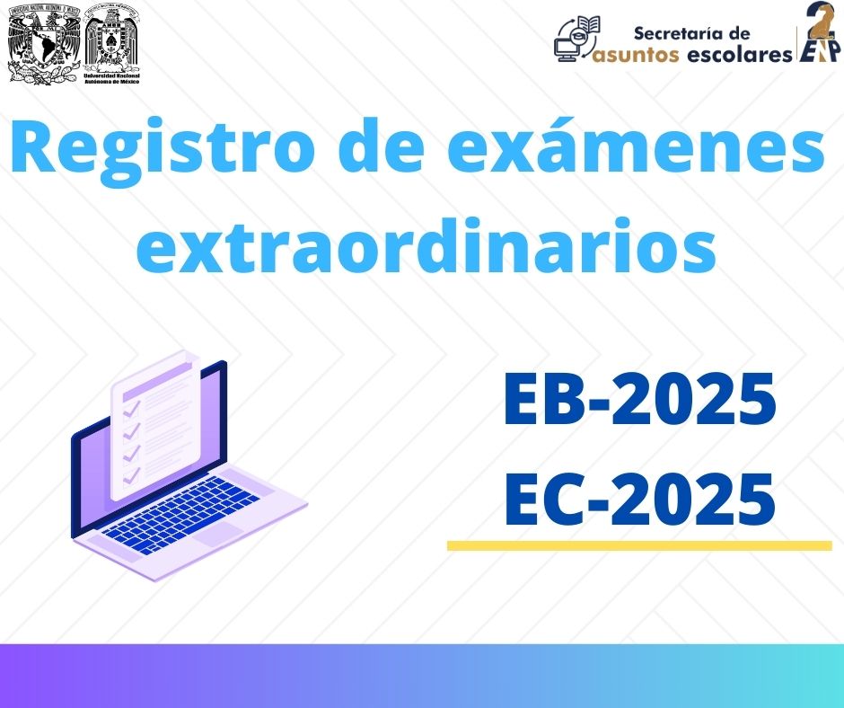 Registro extras EB-EC 2025